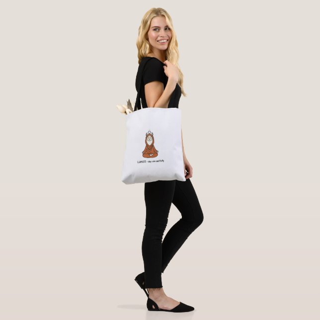 Bolsa Tote "Llamaste - stay calm and fluffy" (No(a) Modelo)