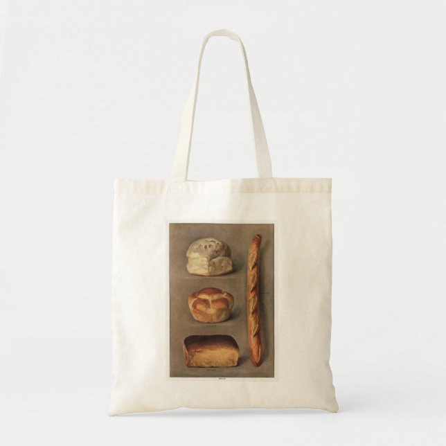 Bolsa Tote Loaves de pão assadas (Frente)