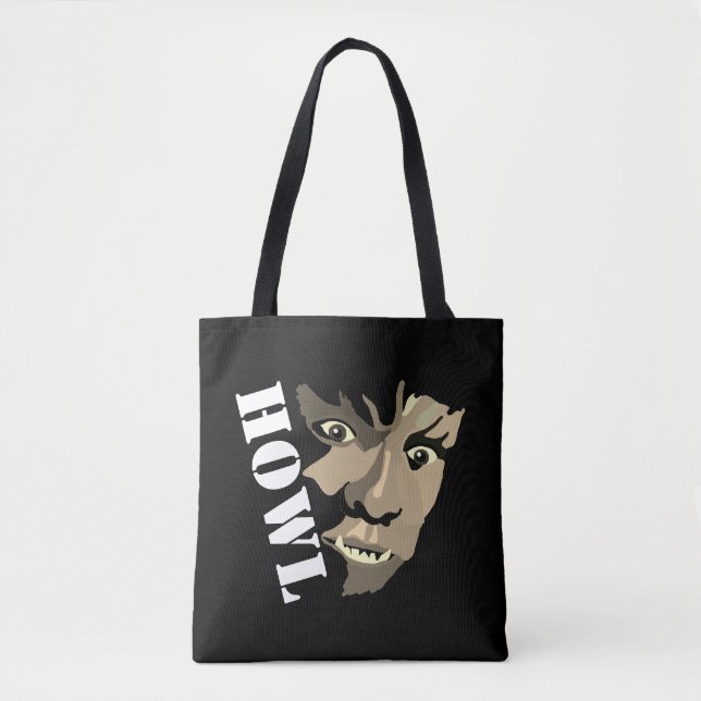 Bolsa Tote Lobisomem, Howl (Frente)