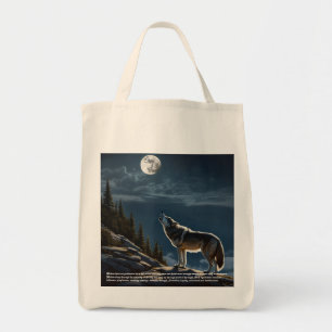 Bolsa Tote Lobo