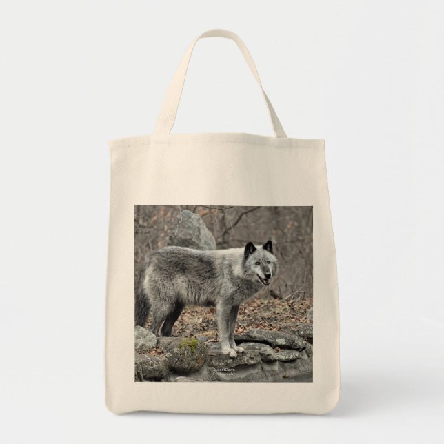 Bolsa Tote Lobo (Frente)