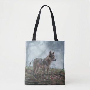 Bolsa Tote Lobo