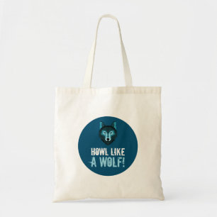 Bolsa Tote Lobo Azul, Como um Lobo