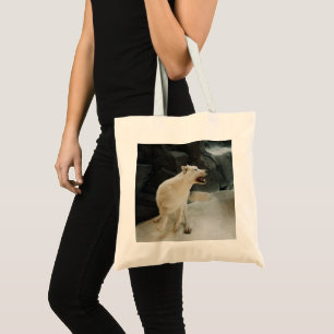 Bolsa Tote Lobo branco