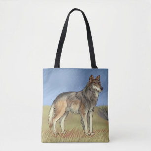Bolsa Tote Lobo Mexicano