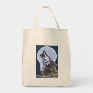 Bolsa Tote Lobo novo de HampshireHowling