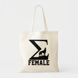 Bolsa Tote Lobo solitário Sigma Female