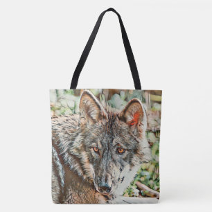 Bolsa Tote lobo toony