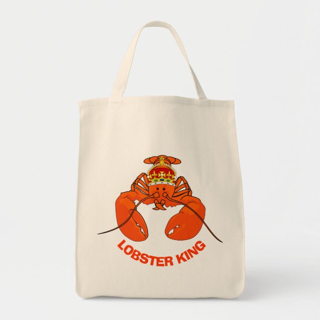 Bolsa Tote Lobster King (Frente)