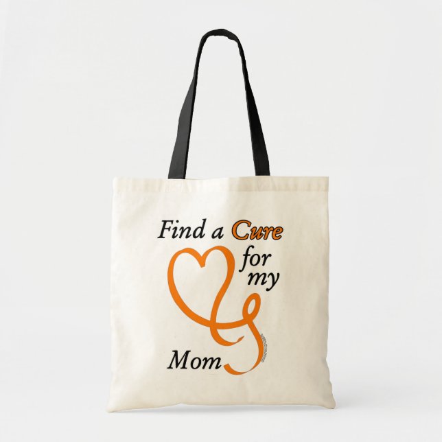 Bolsa Tote Localizar um Cure/Heart/Mãe...RSD/CRPS (Frente)