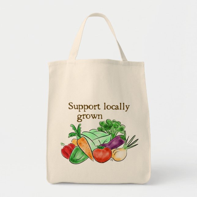 Bolsa Tote Locally Grown Tote (Frente)