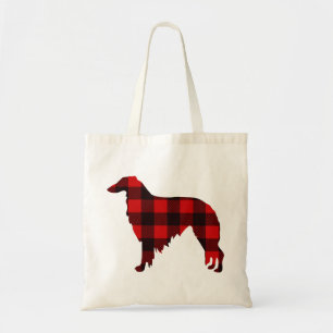 Bolsa Tote Lodge Borzoi Buffalo Xadrez