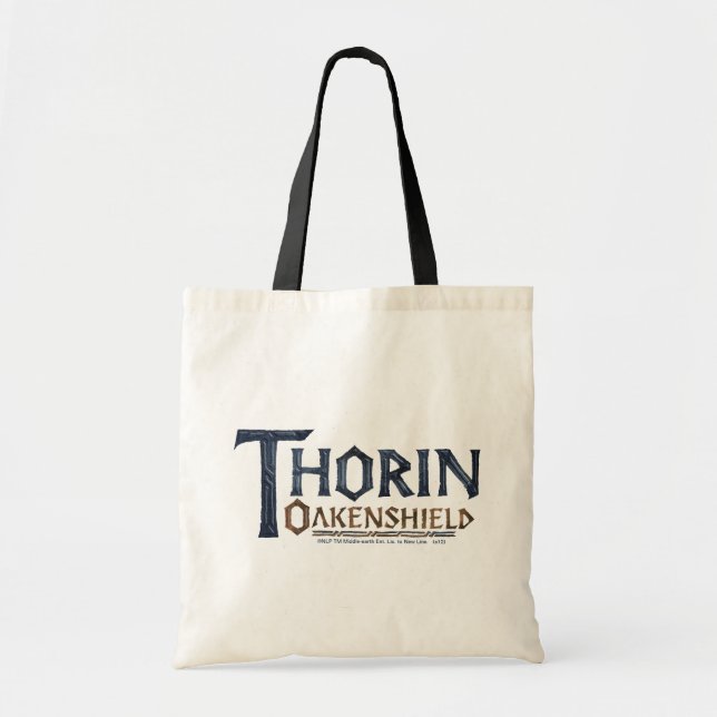 Bolsa Tote Logo THORIN OAKENSHIELD™ azul (Frente)