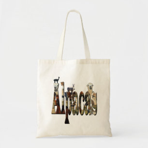 Bolsa Tote Logotipo Alpacas Com Alpacas,