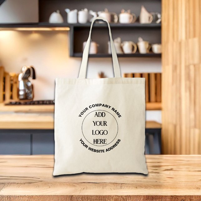 Bolsa Tote Logotipo comercial personalizado (Criador carregado)