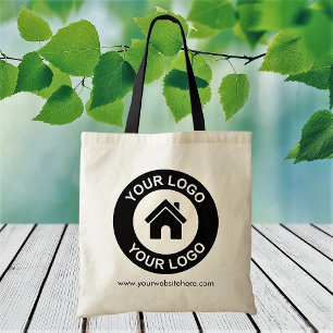 Bolsa Tote Logotipo Comercial Personalizado E Promocional Par