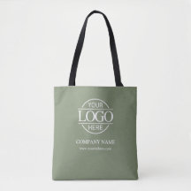 Logotipo Corporativo Empresarial Verde Sage Promo