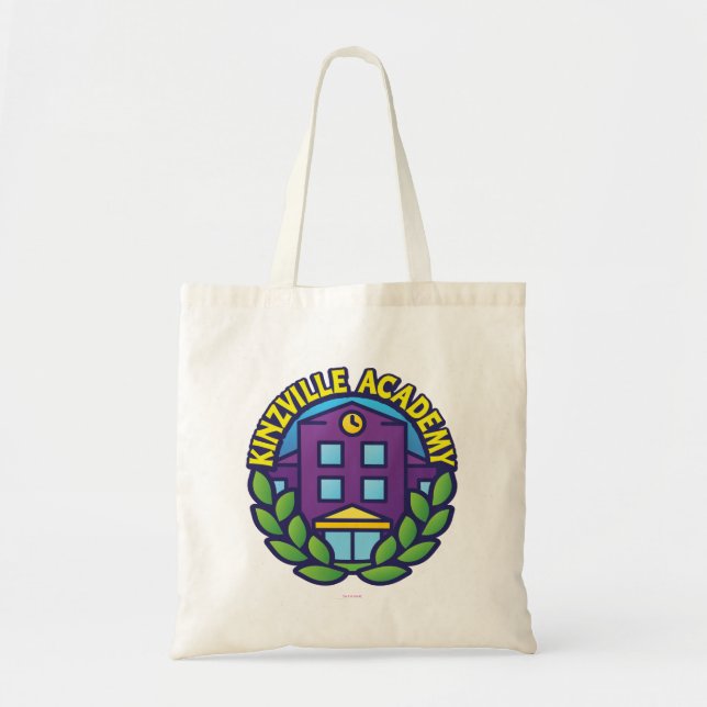 Bolsa Tote Logotipo da academia de Kinzville (Frente)