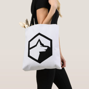 Bolsa Tote Logotipo da Homestead Wolf Mountain