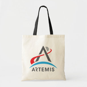 Bolsa Tote Logotipo da NASA Artemis Eclipse Black Trim