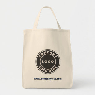 Bolsa Tote Logotipo da Sua Empresa e Material de Marketing da