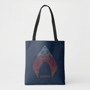 Bolsa Tote Logotipo de Aquaman Paisley Aquaman