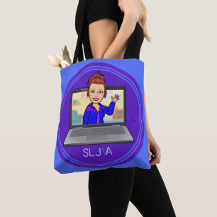 Bolsa Tote Logotipo de desenho do SLJ-VA
