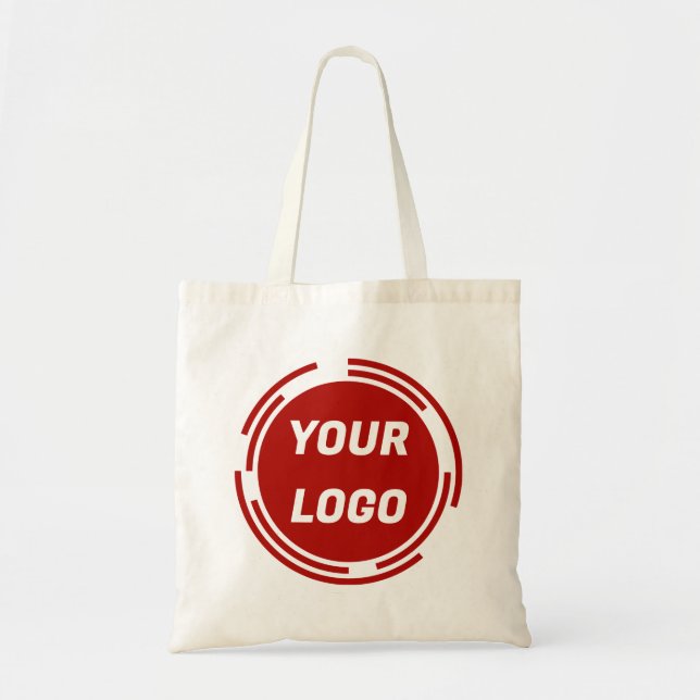 Bolsa Tote Logotipo de empresa PERSONALIZÁVEL (Frente)