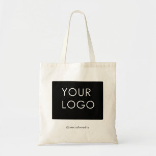 Bolsa Tote Logotipo de empresa profissional moderno
