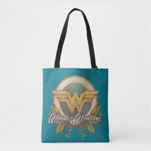 Bolsa Tote Logotipo de Folheto da Mulher Maravilha