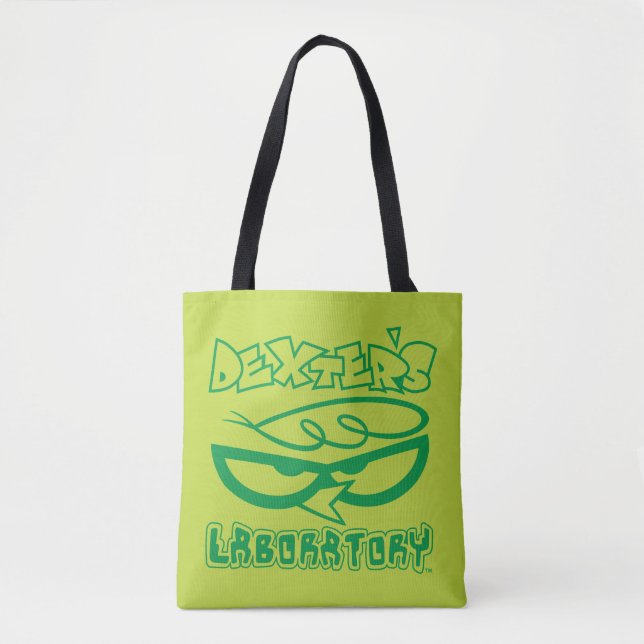 Bolsa Tote Logotipo de rosto do laboratório do Dexter (Frente)