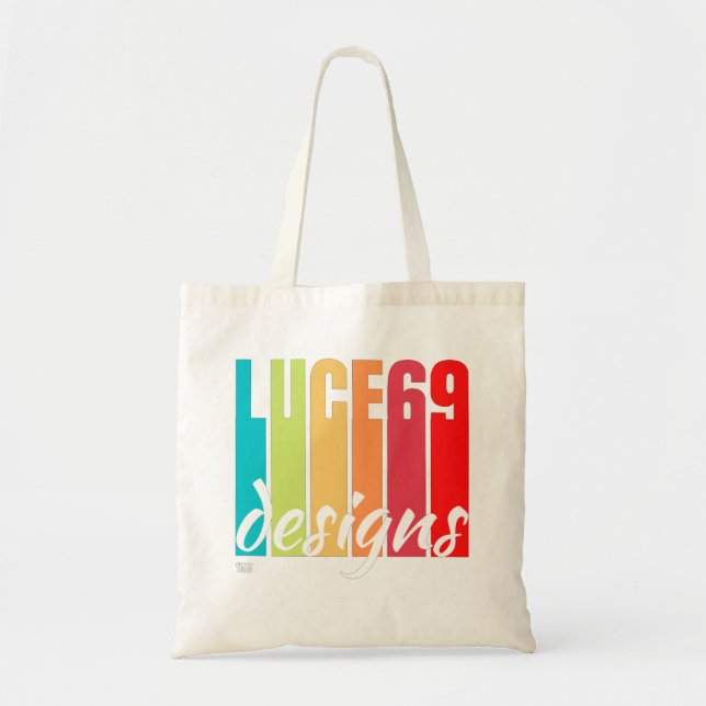Bolsa Tote Logotipo "DESIGNS LUCE69" (Frente)