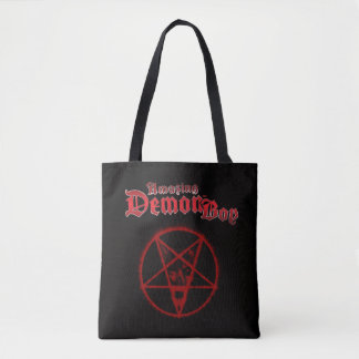 Bolsa Tote Logotipo do Demon e Saco do Pentagrama