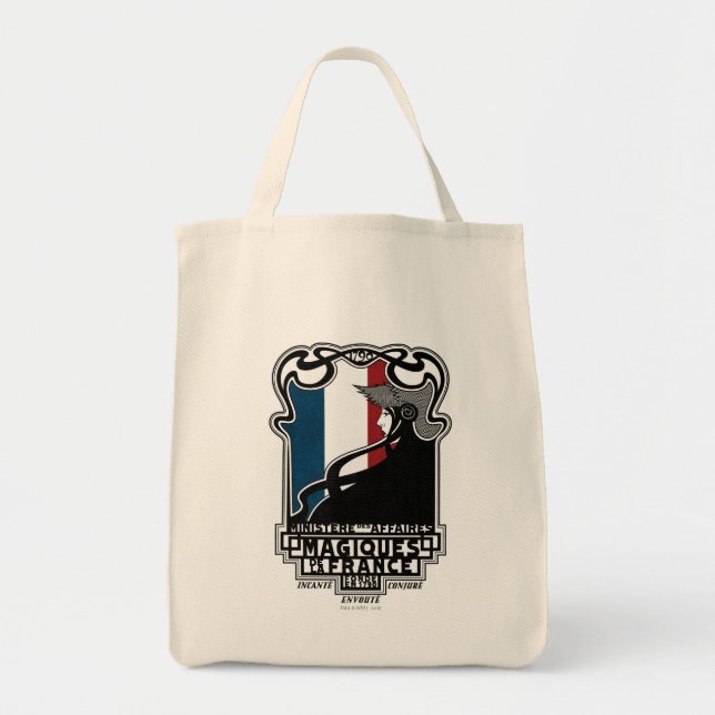 Bolsa Tote Logotipo do Ministère des Affaires Magiques de la  (Frente)