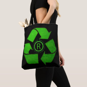 Bolsa Tote Logotipo do reciclar por Shirley Taylor