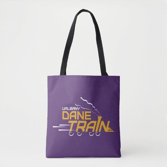 Bolsa Tote Logotipo do trem com guincho de angina-sobe (Frente)
