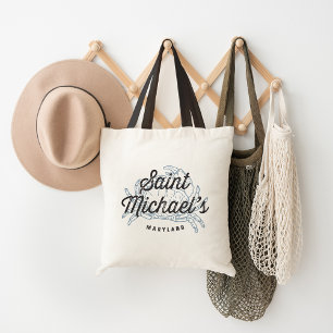 Bolsa Tote Logotipo do vintage do Maryland de St Michael