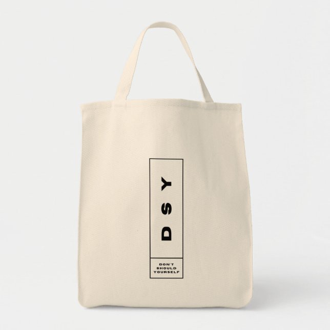 BOLSA TOTE LOGOTIPO DSY UM (Frente)