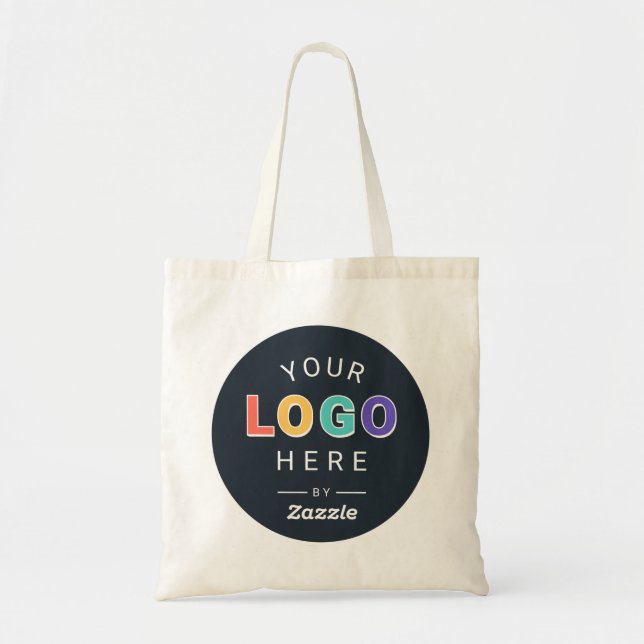 Bolsa Tote Logotipo Empresarial Personalizado (Frente)