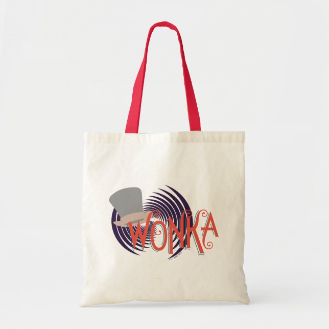Bolsa Tote Logotipo espiral Wonka (Frente)