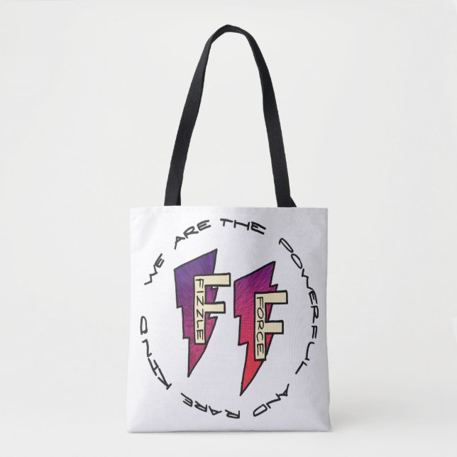 Bolsa Tote Logotipo Fizzle Force (Frente)