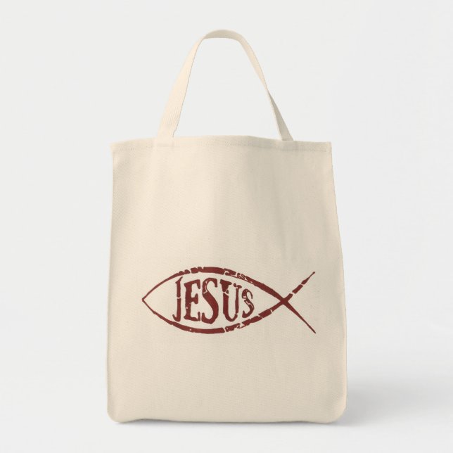Bolsa Tote logotipo jesus (Frente)