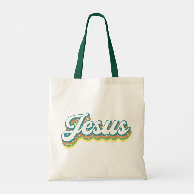 Bolsa Tote Logótipo Jesus Art Tote Bag (Verso)