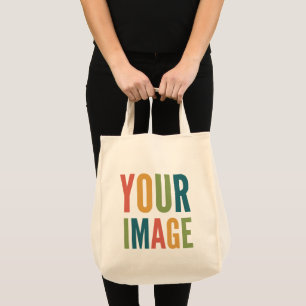 Bolsa Tote Logotipo Personalizado Aqui Adicione Seu Próprio