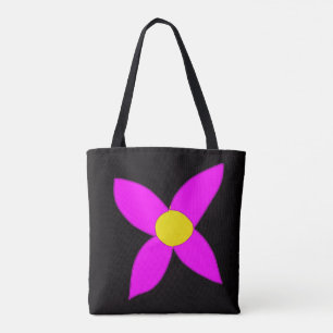 Bolsa Tote Logotipo personalizado simples e elegante aqui emp