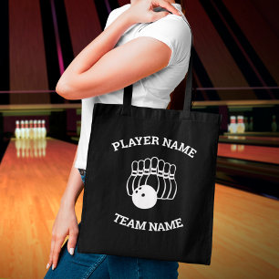 Bolsa Tote Logotipo personalizável do grupo de Boliches
