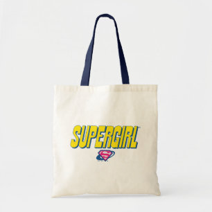 Bolsa Tote Logotipo Pop Supergirl