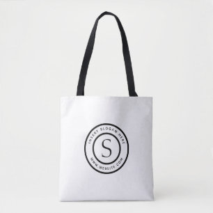 Bolsa Tote Logotipo profissional simples moderno