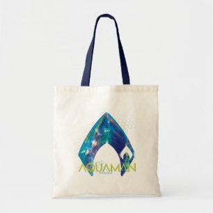Bolsa Tote Logotipo Refracted de Aquaman Aquaman