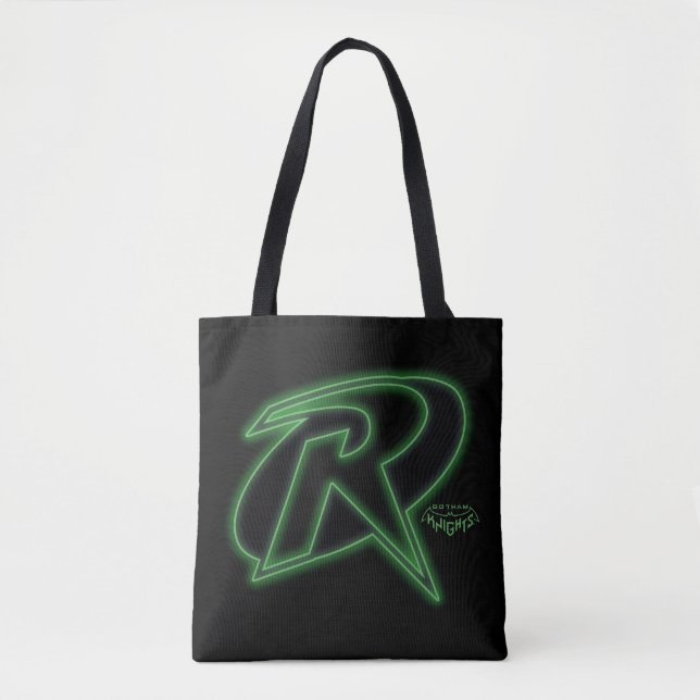 Bolsa Tote Logotipo Robin dos Cavaleiros Gotham (Frente)